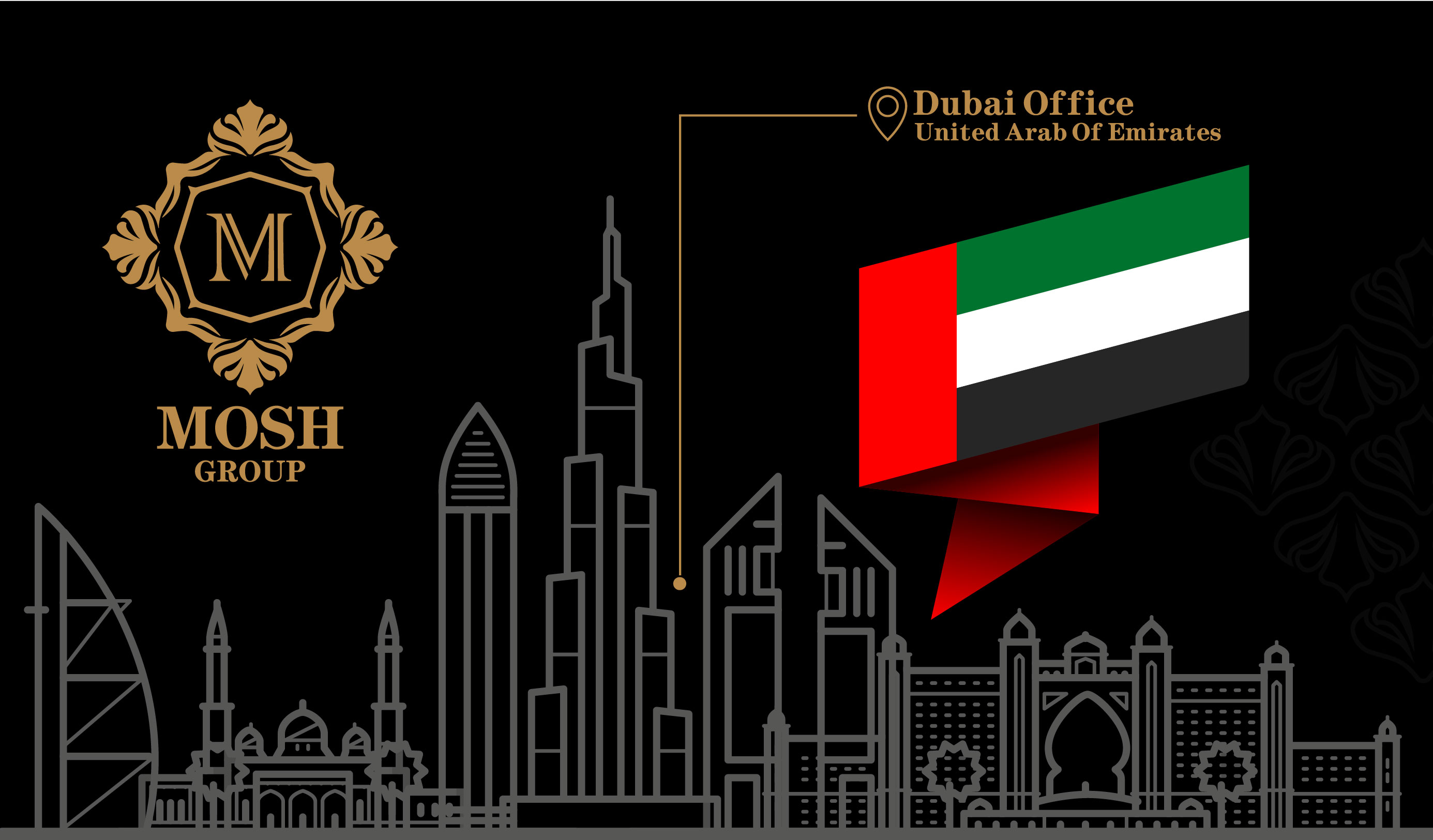 Map of Dubai